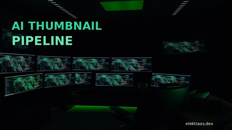 AI Thumbnail Pipeline